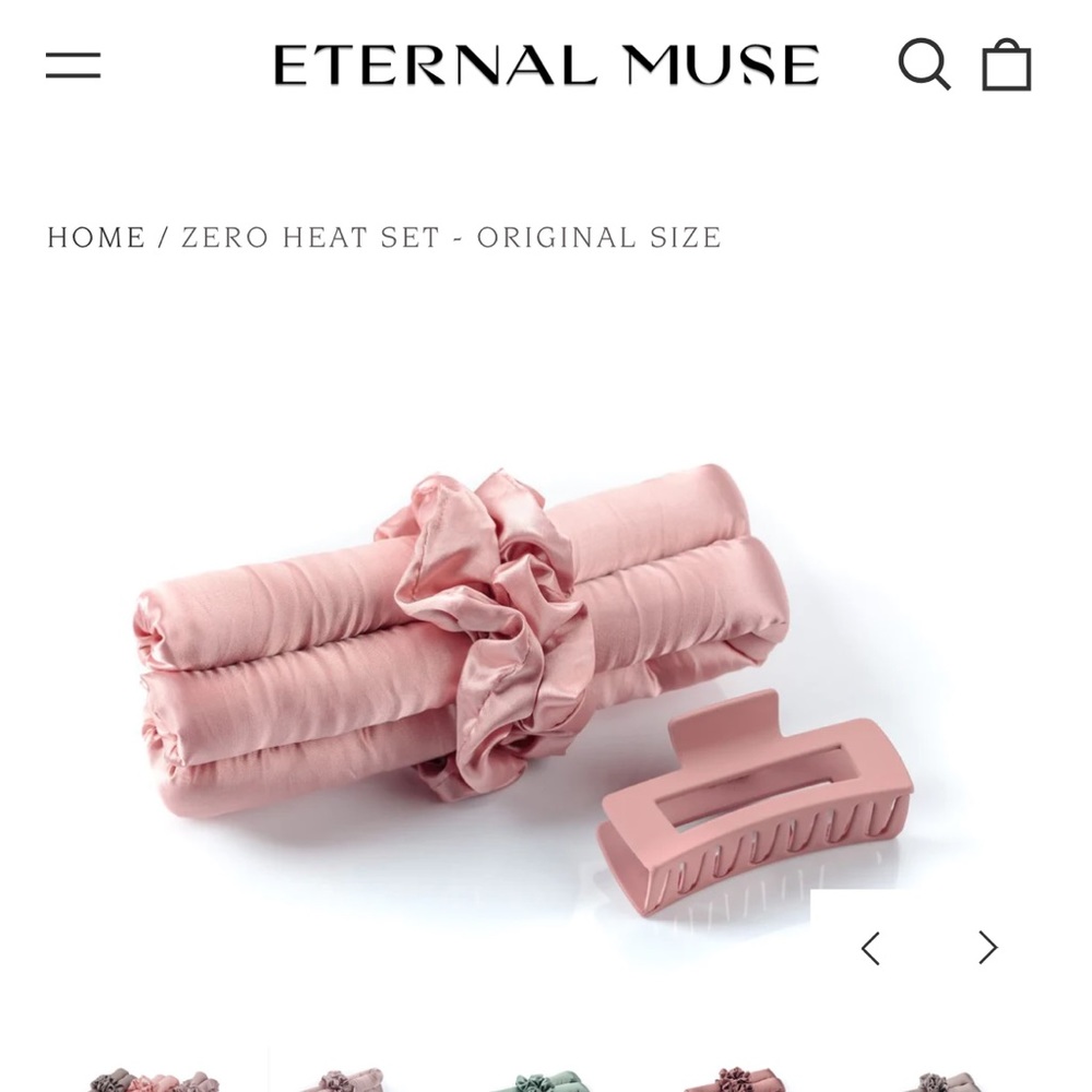 Eternal Muse heartless curler set NWT in blush 🩷